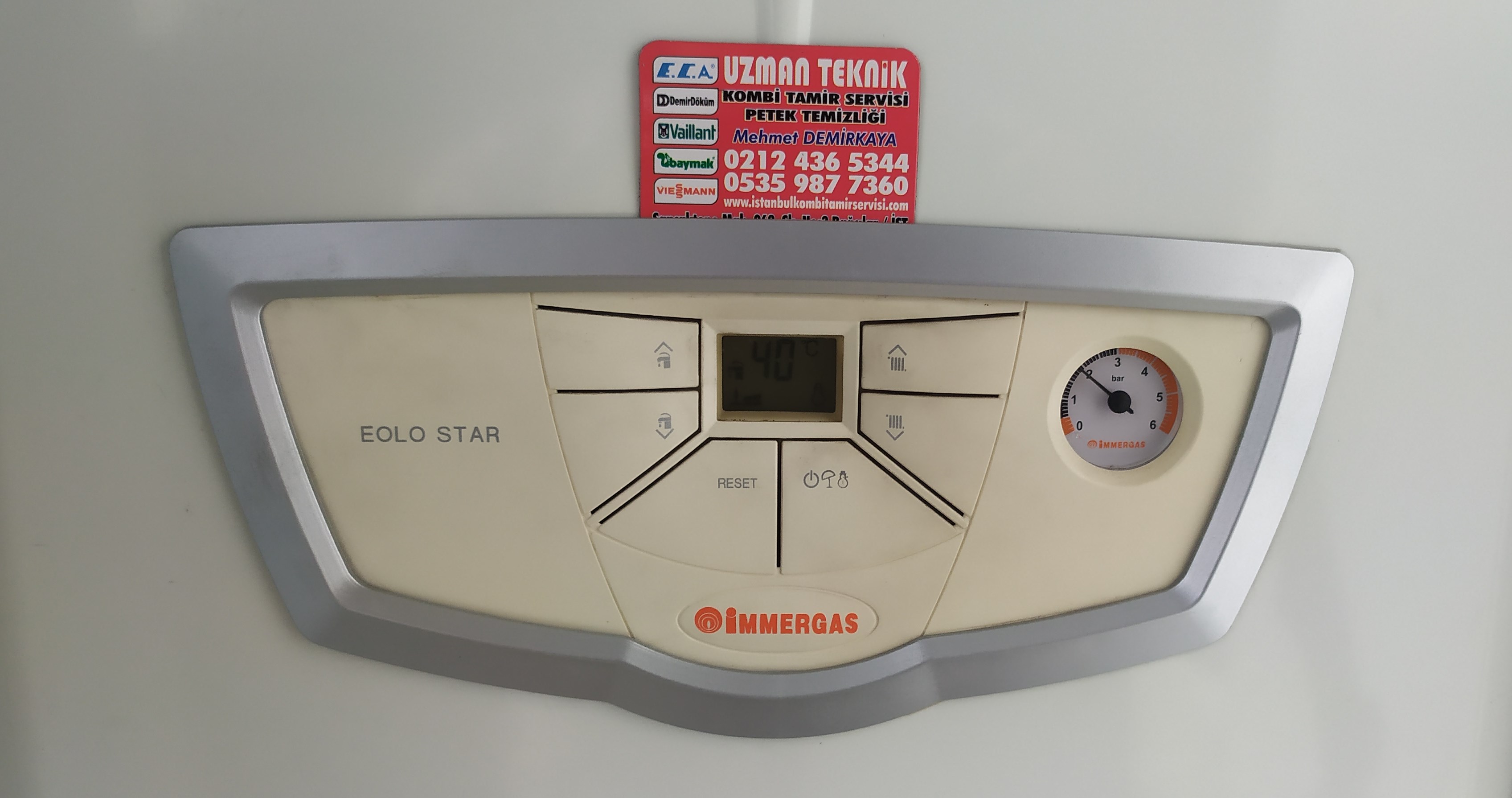 İmmergas Kombi E03 Arıza Kodu Ve çözümü