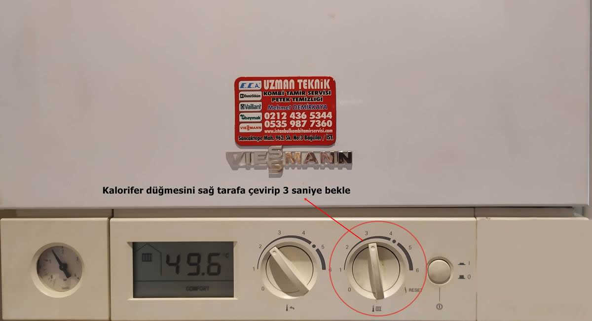 Viessmann Kombi Resetleme Nasıl Yapılır?